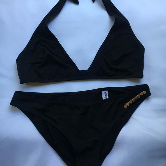 moschino bathing suit two piece